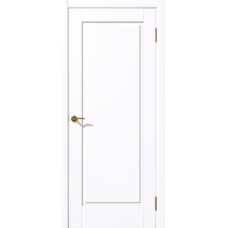 Дверь межкомнатная Дубрава Сибирь Симфония Софт ДЕЛЬТА белая, глухое полотно